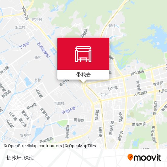 长沙圩地图