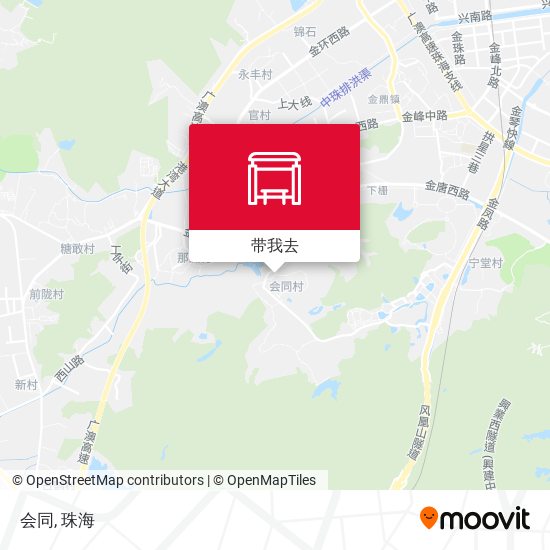 会同地图