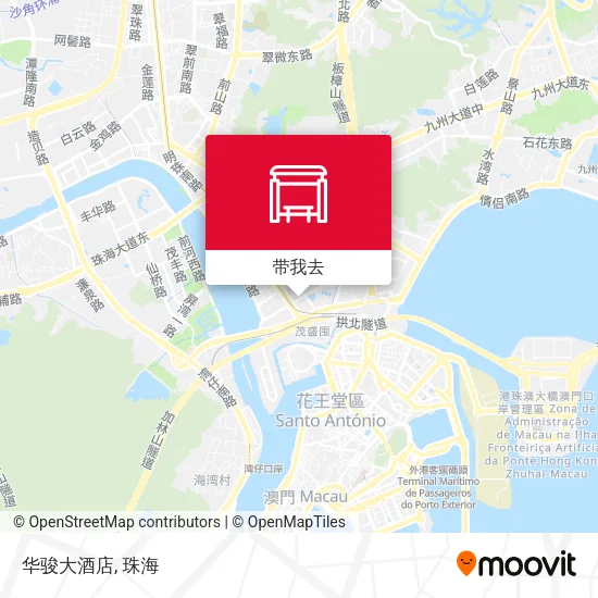 华骏大酒店地图