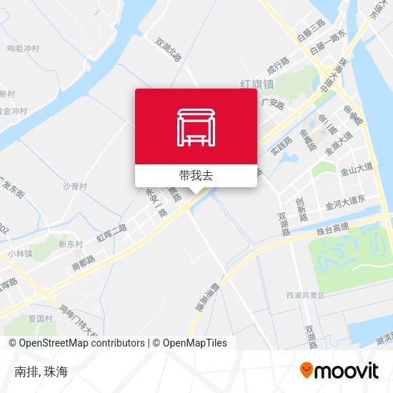 南排地图