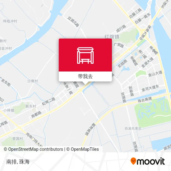 南排地图