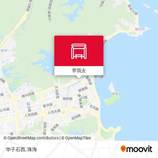 华子石西地图