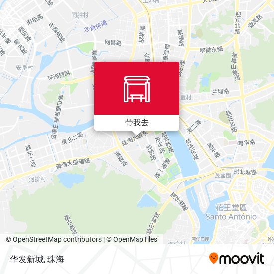华发新城地图