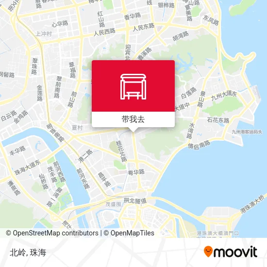 北岭地图