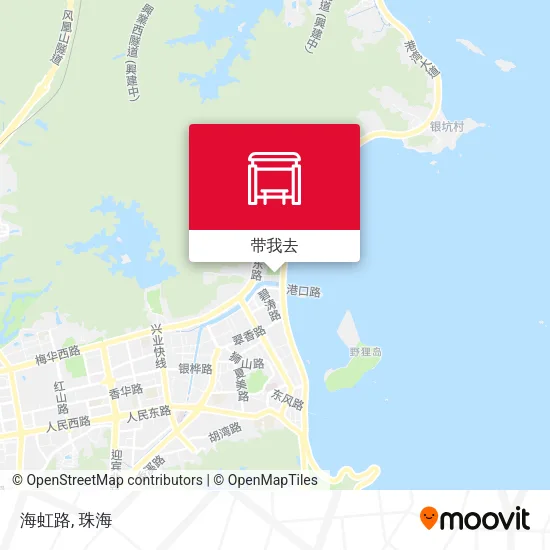海虹路地图
