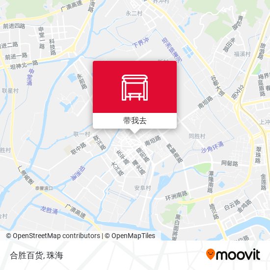 合胜百货地图