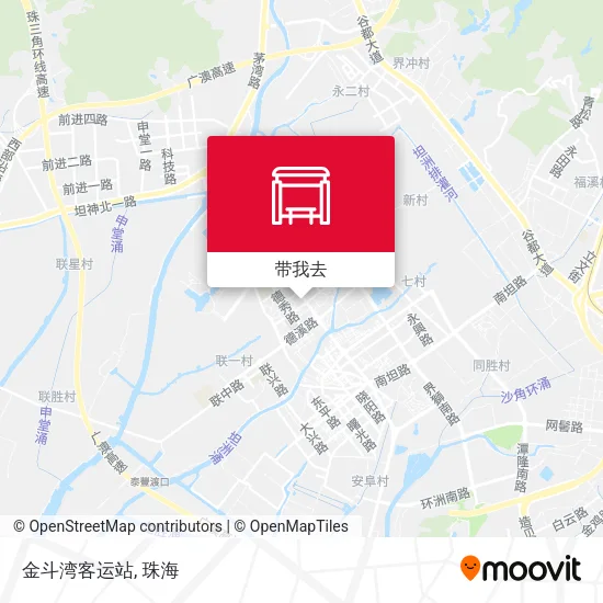 金斗湾客运站地图