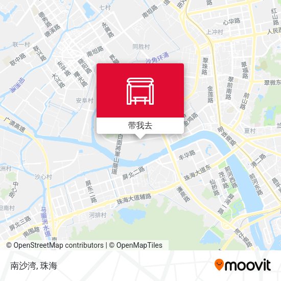 南沙湾地图