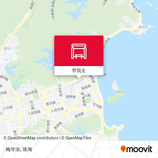 梅华东地图