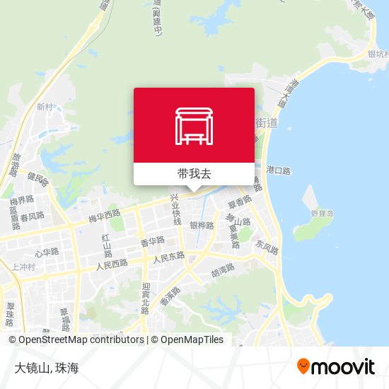 大镜山地图