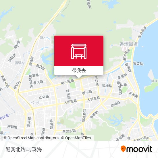 迎宾北路口地图