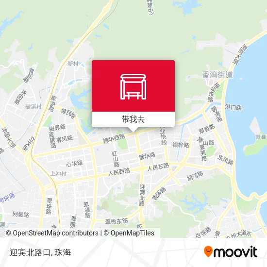 迎宾北路口地图