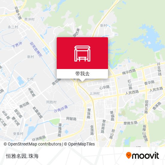 恒雅名园地图