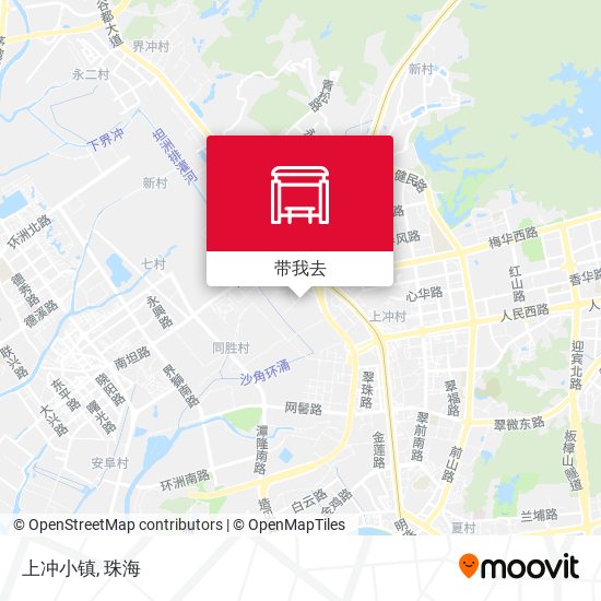 上冲小镇地图
