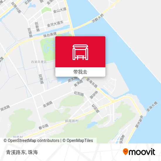 青溪路东地图