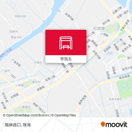 顺林路口地图