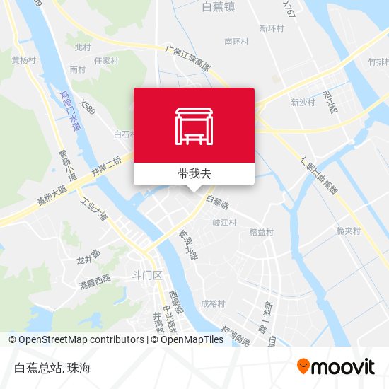 白蕉总站地图
