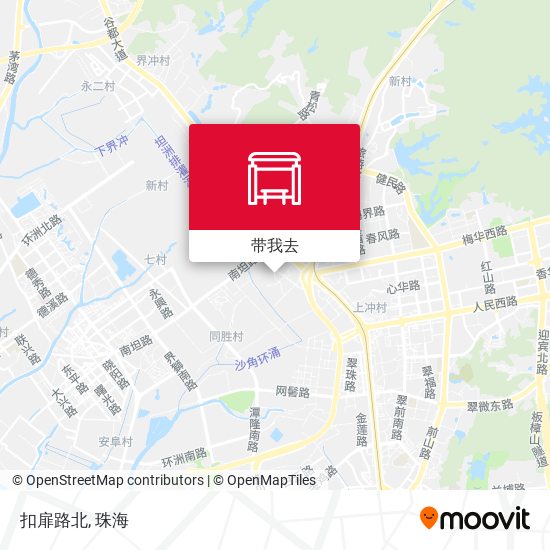 扣扉路北地图