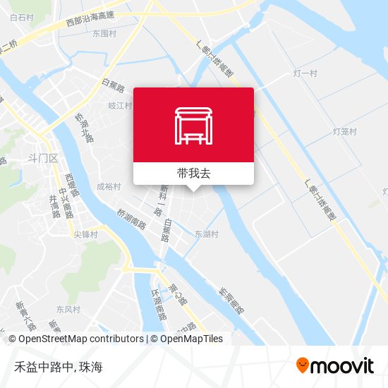 禾益中路中地图