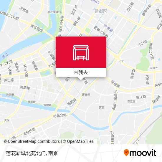 莲花新城北苑北门地图