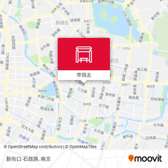 新街口·石鼓路地图