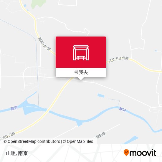 山咀地图