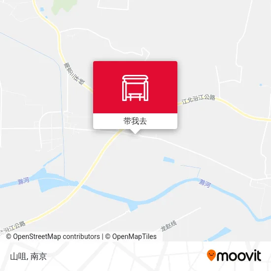 山咀地图