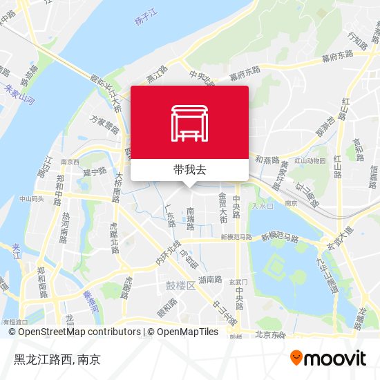 黑龙江路西地图