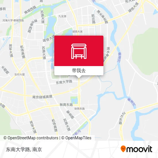 东南大学路地图