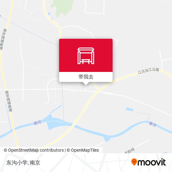 东沟小学地图