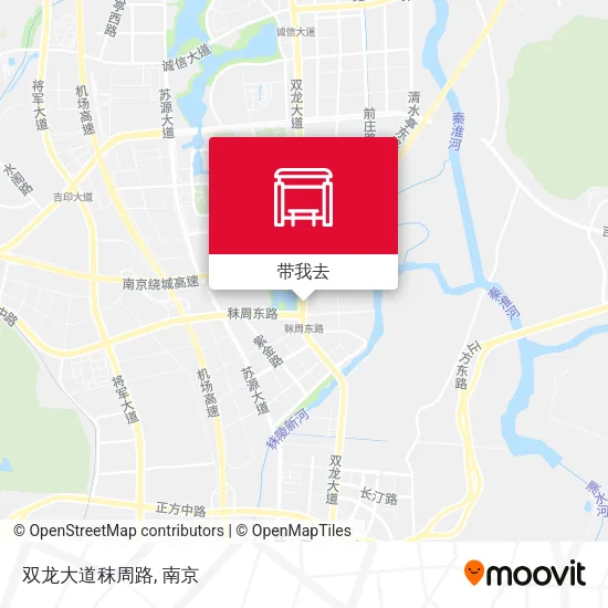 双龙大道秣周路地图