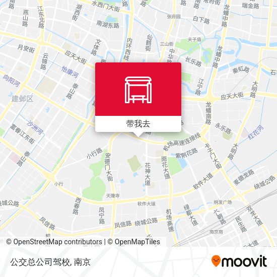 公交总公司驾校地图