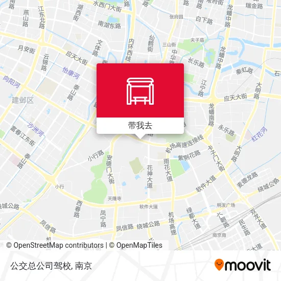 公交总公司驾校地图