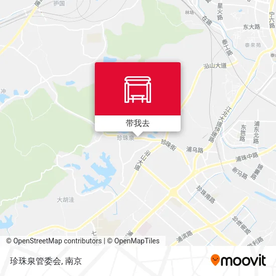 珍珠泉管委会地图