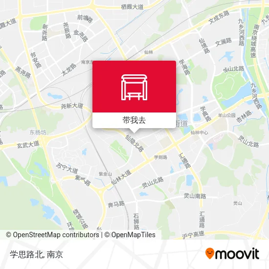 学思路北地图