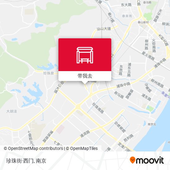 珍珠街·西门地图