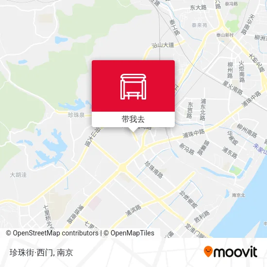 珍珠街·西门地图