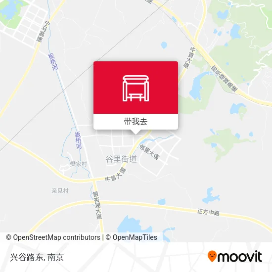 兴谷路东地图