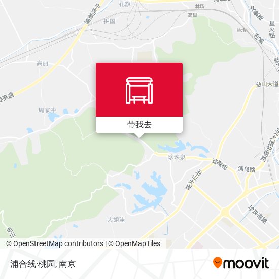 浦合线·桃园地图