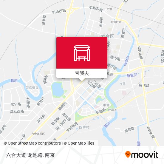 六合大道·龙池路地图