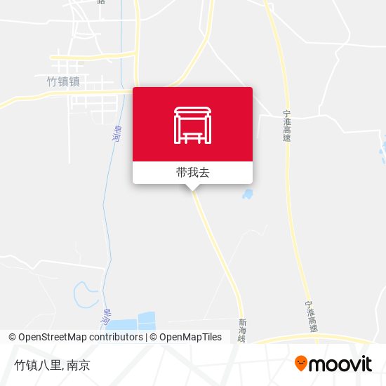 竹镇八里地图