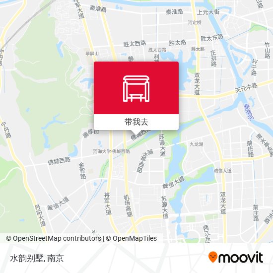 水韵别墅地图