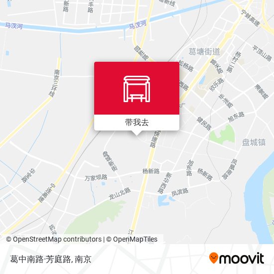 葛中南路·芳庭路地图