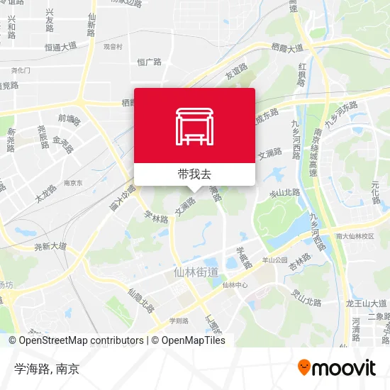 学海路地图