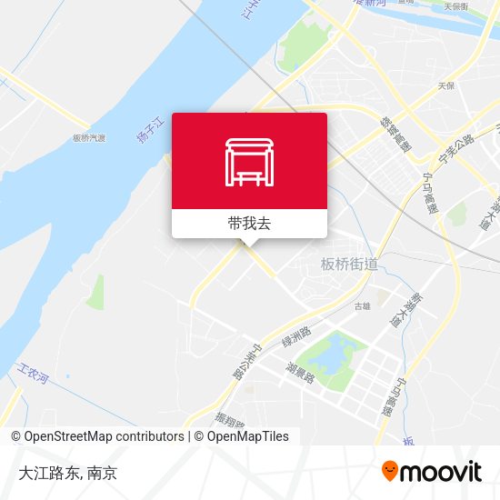 大江路东地图