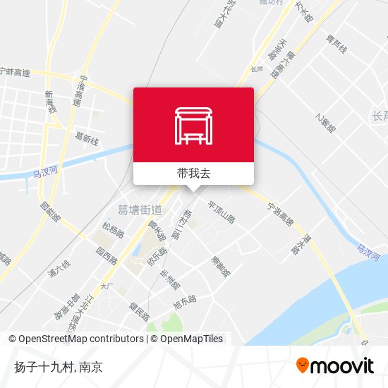 扬子十九村地图