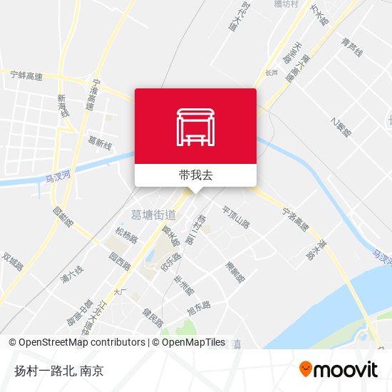 扬村一路北地图