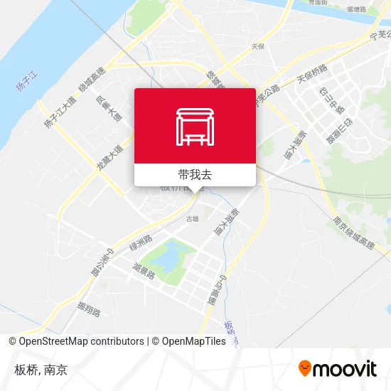板桥地图