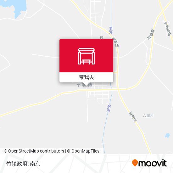 竹镇政府地图