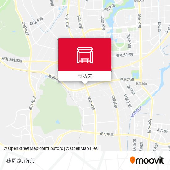 秣周路地图